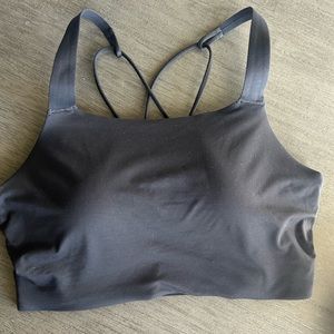 Black Nike Strappy Sports Bra
